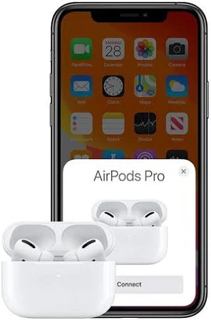 Apple Airpods Pro with MagSafe Charging Case Bluetooth  (White, True Wireless)